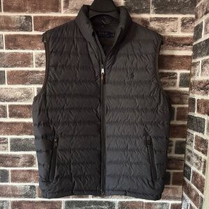 Polo by Ralph Lauren Men's WHITE DUCK DOWN Filling Vest / Size Large